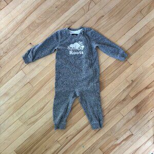 Roots Baby Organic Original Beaver Romper XL 12 Months - 24 Months